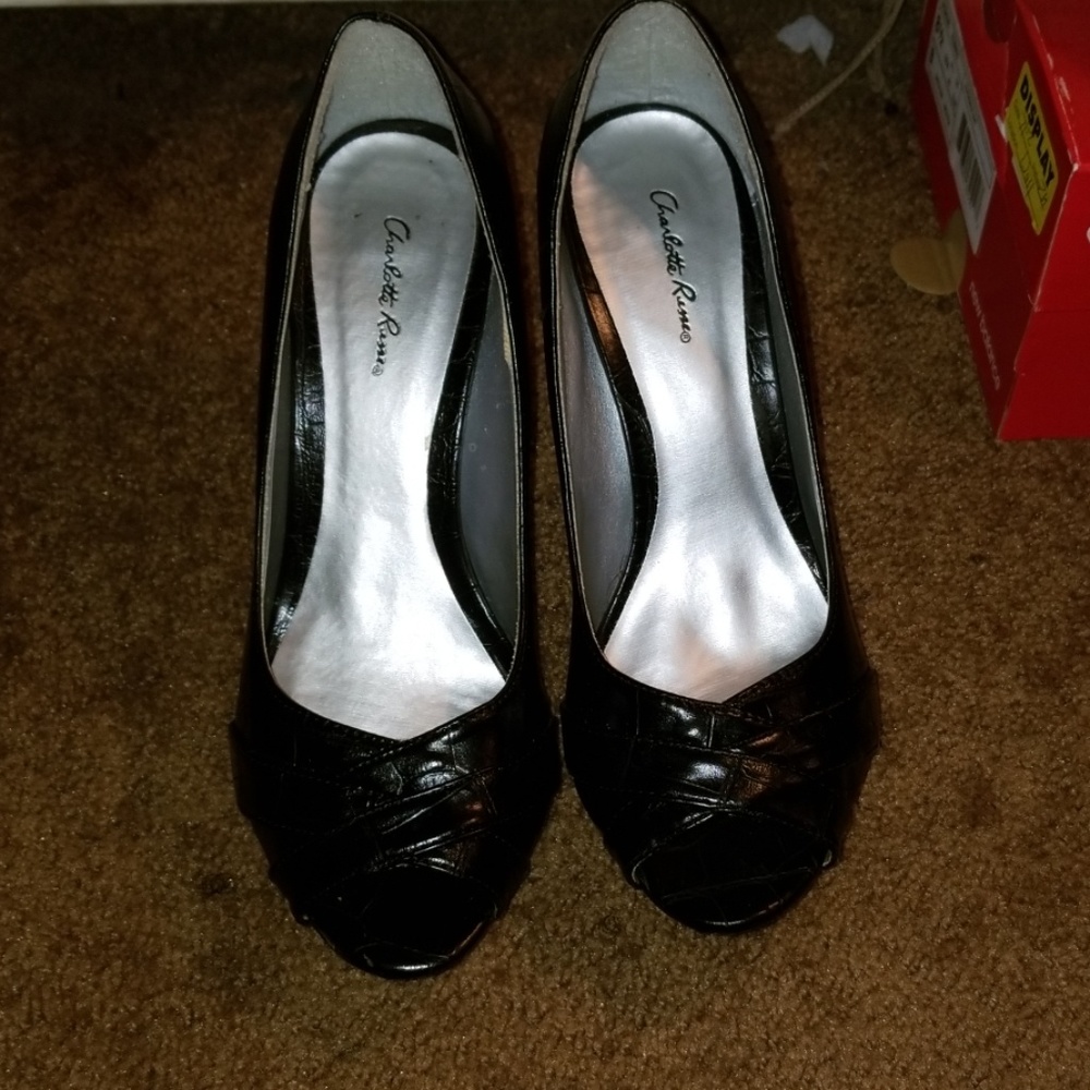 Black Platform Heels